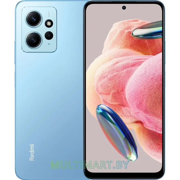 Смартфон Xiaomi Redmi Note 12 6GB/128GB с NFC международная версия (ледяной синий)